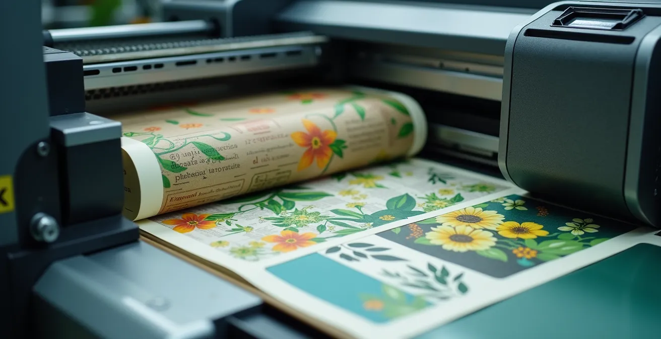 Impression d'emballages durables avec techniques d'impression respectueuses de l'environnement